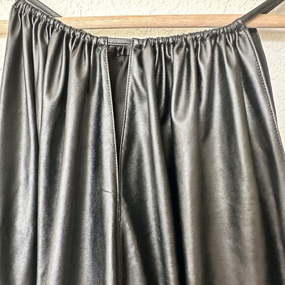 Theory Women's Black Halter Neck Gathered Camisole Blouse Top Size M - Picture 5 of 8